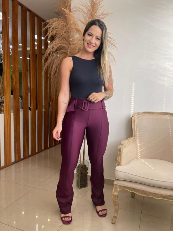 Lipo Malha Prada sem Ziper no Cos e Ziper na Barra